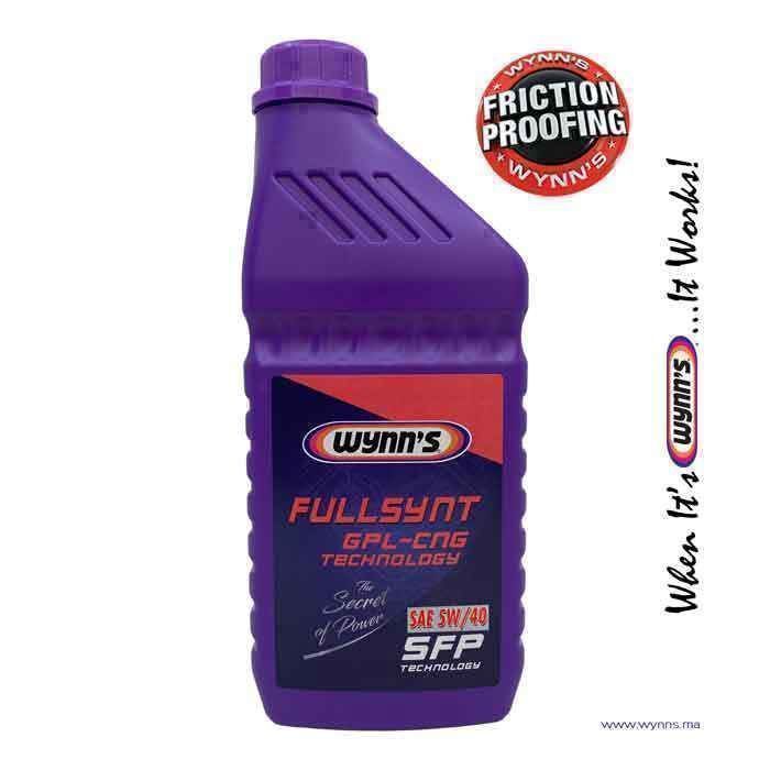 WYNNS FULLSYNT GPL-CNG - Huile moteur SAE 5W-40 - 1L