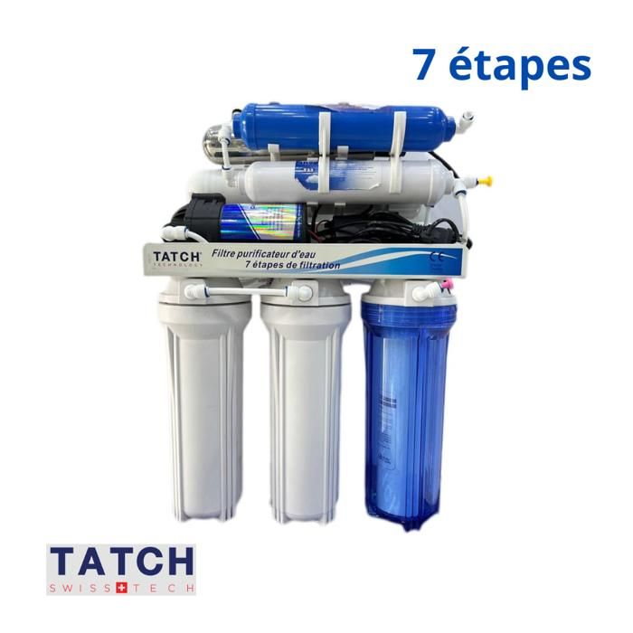 OSMOSEUR - FILTRE A EAU 7 ETAPES TATCH