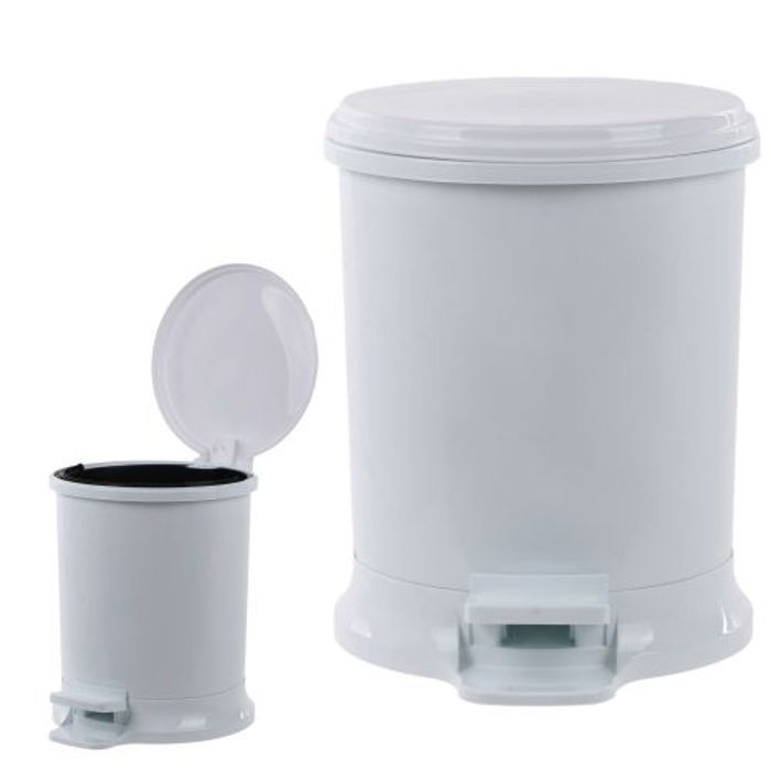 Seau de Poubelle avec pédale pour ouvre couvercle - humide et sec