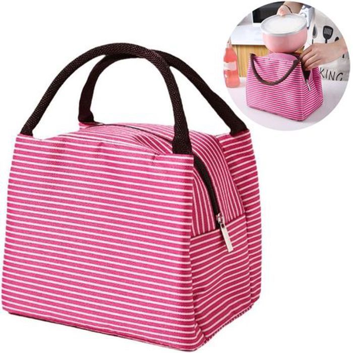 Sac de repas isotherme pour école, bureau, pique-nique, Sac à déjeuner isotherme
