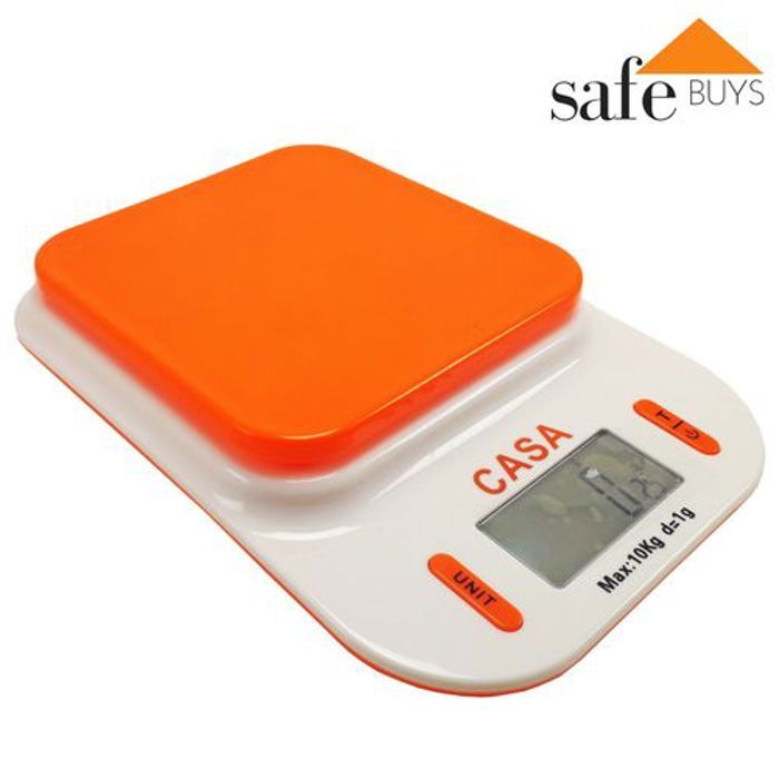 Balance de cuisine électronique 10 Kg / Pèse - Kitchen Scale + thermomètre