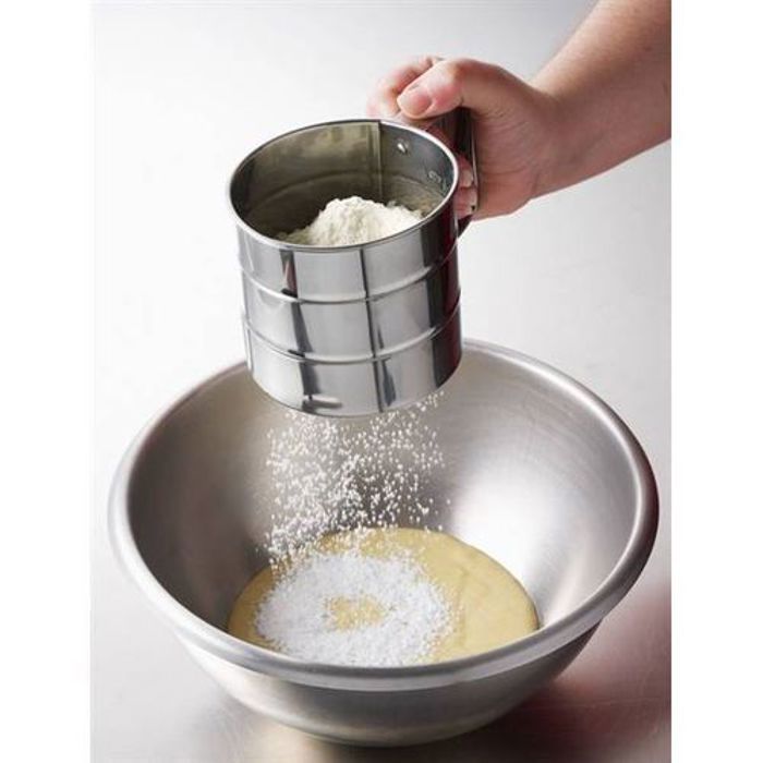 Tamis de farine en acier inoxydable