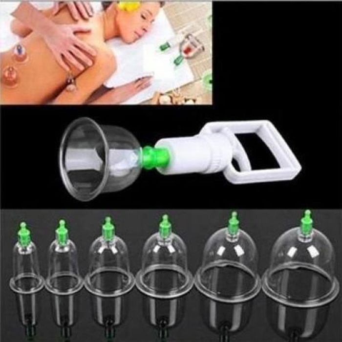 Set de 7 pcs soins de santé médicale Corps ventouses thérapie Massage Hijama