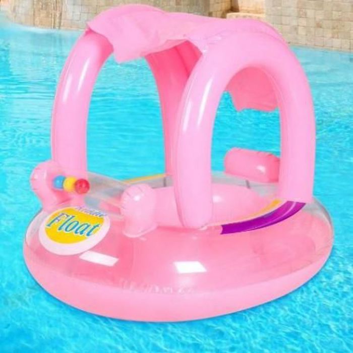 Bouée Gonflable - GENERIC - Bouée Gonflable Pour Bébé - Pare-soleil - Confortable - Pliable