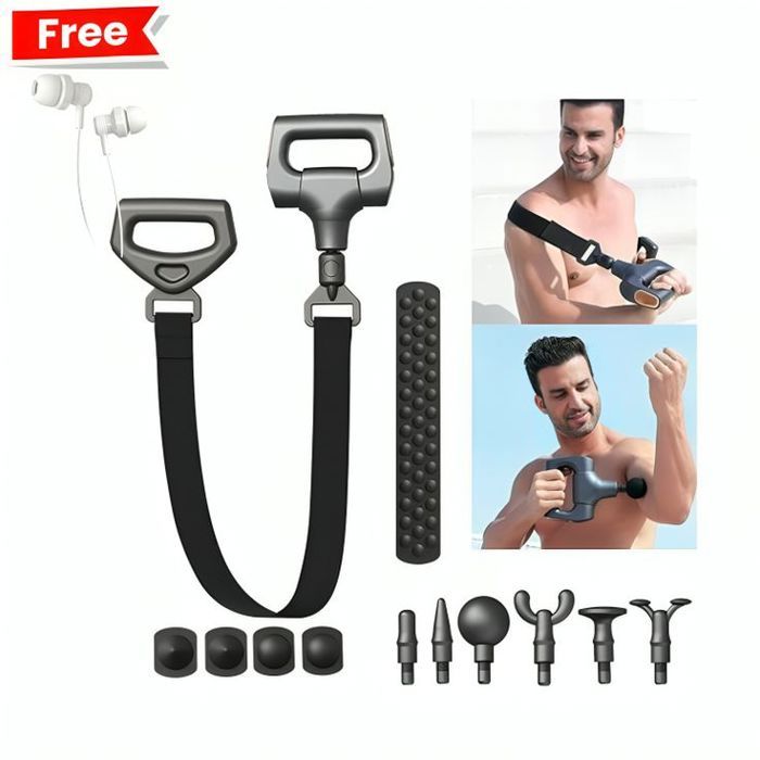 Masseur corporel vibrant VibraBand, Vibrating Body Massager SL-888 + écouteur Heavy bass Gratuit