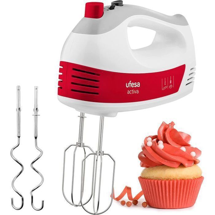 Batteur Électrique - UFESA - BV4650 - 400 W - 5 Vitesses - Turbo