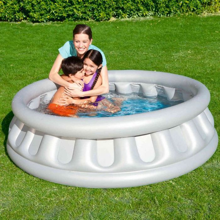Bestway Piscine Gonflable Spaceship - Fun et Rafraîchissement pour Toute la Famille