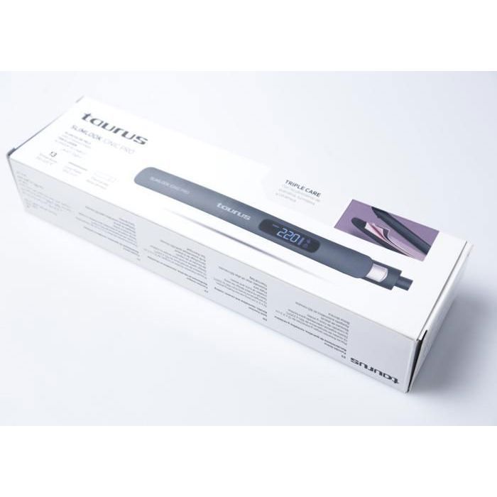 Lisseur - Taurus - Slimlook - 220W - Fonction ionique - Plaques en kératine, tourmaline, céramique