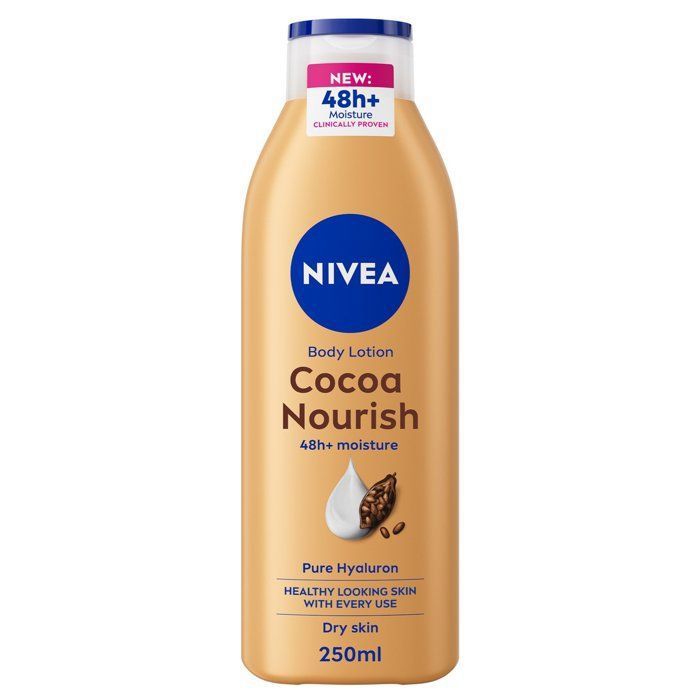 NIVEA - LAIT CORPS BEURRE DE CACAO  250ML