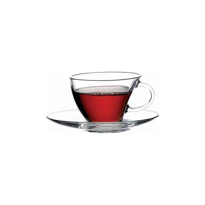 Tasses à Thé - ART KITCHEN - Réf 98396 - Verre Transparent - 230 cc - Pack de 6