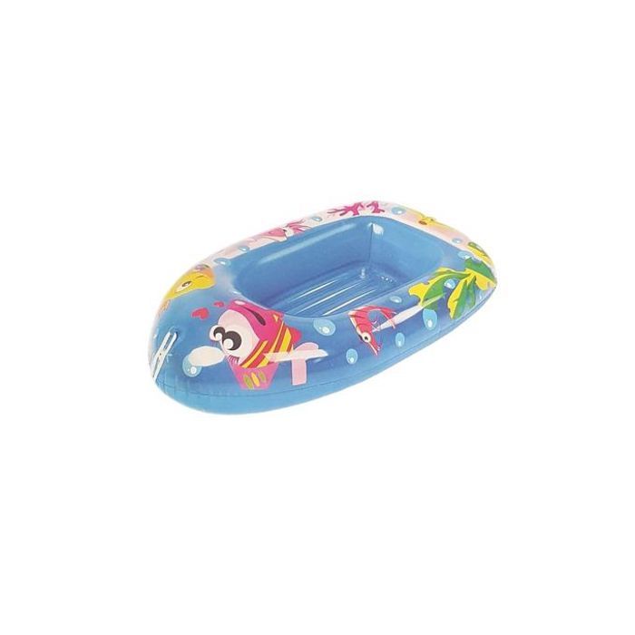 Bateau Gonflable - GENERIC - 115x70 cm - Bleu - Motifs de Poissons - Pour Enfants