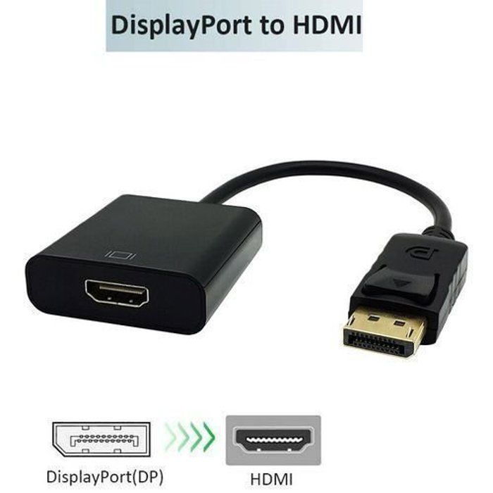 Cable Adaptateur  Display port male vers HDMI Femelle