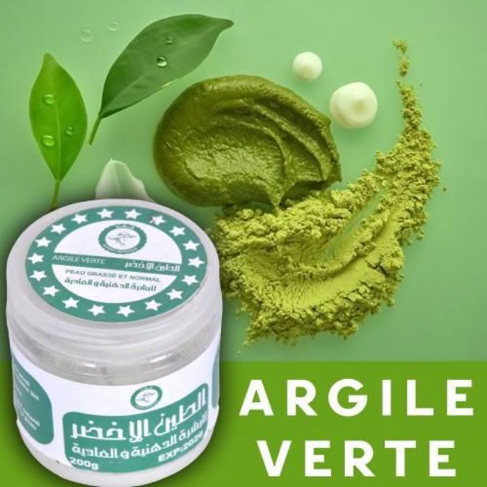 Pack de 100 Argile Verte 200g