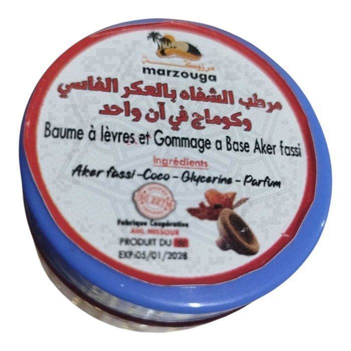 Pack de 30 Baume à lèvres - MARZOUGA - Aker Fassi - 100% Bio - Rouge Naturel - Soin Hydratant certifié -ISO 22716