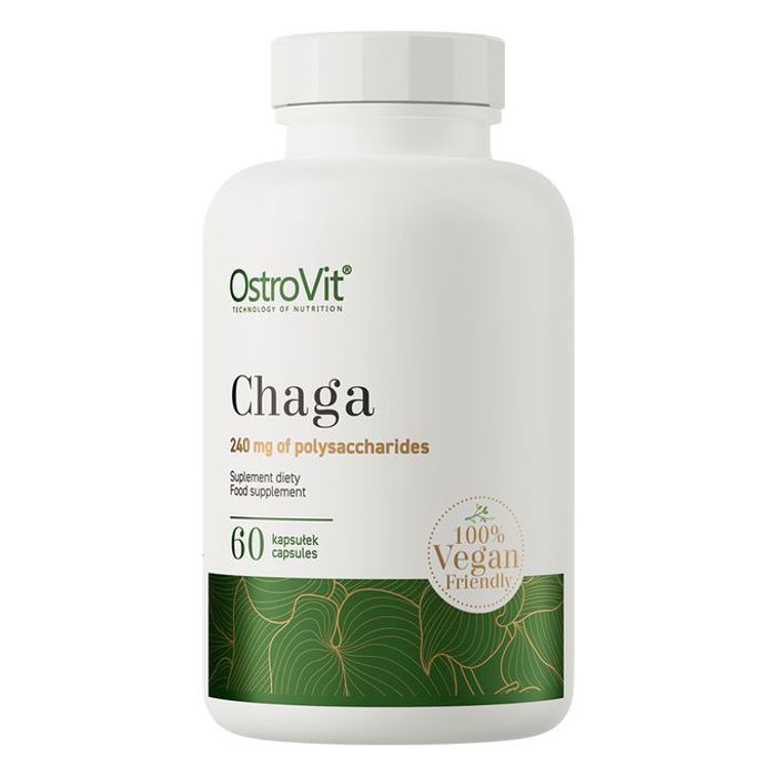 Chaga 60 Caps - Champignon Antioxydantes & Système Immunitaire