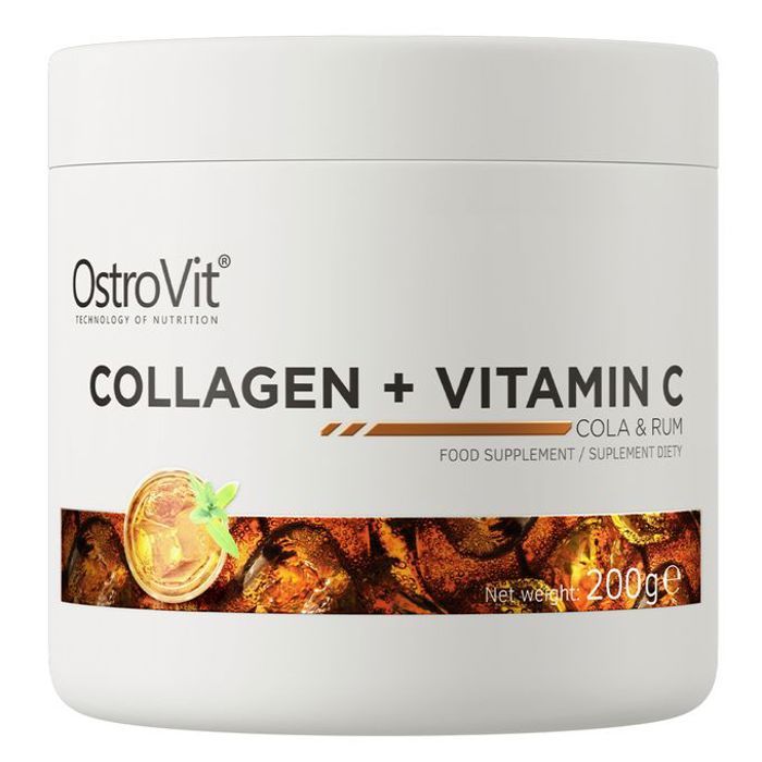Collagen + Vitamin C 200 g Cola with Rum - Peau, Cheveux, Ongles & Articulations