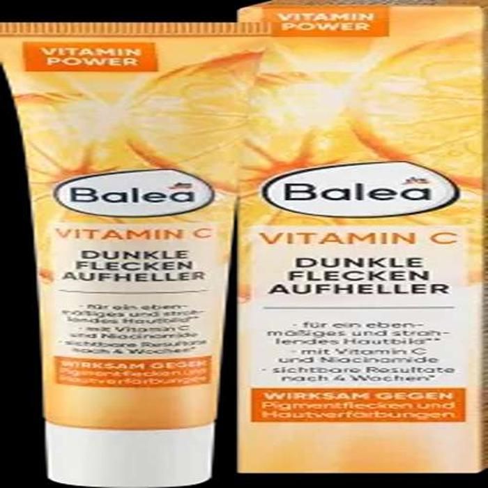 Crème Éclaircisseure des Taches - BALEA - 50 ml - Sans alcool - Avec vitamine C - Vegan