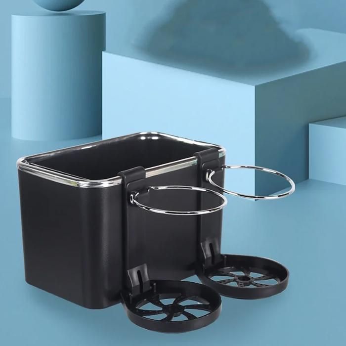 Boîte de rangement - GENERIC - Multifonction - Noir - Plastique - Pour voiture