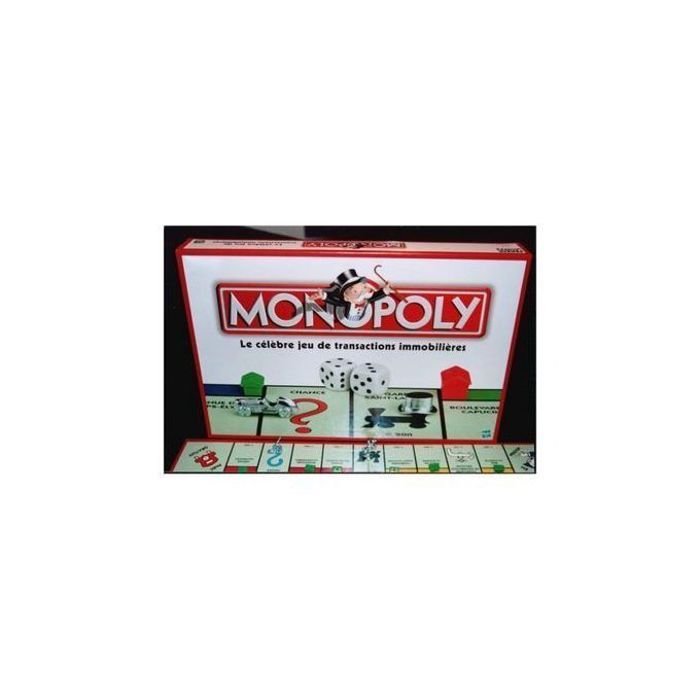 Le célèbre jeu de Transaction Immobilière * Monopoly