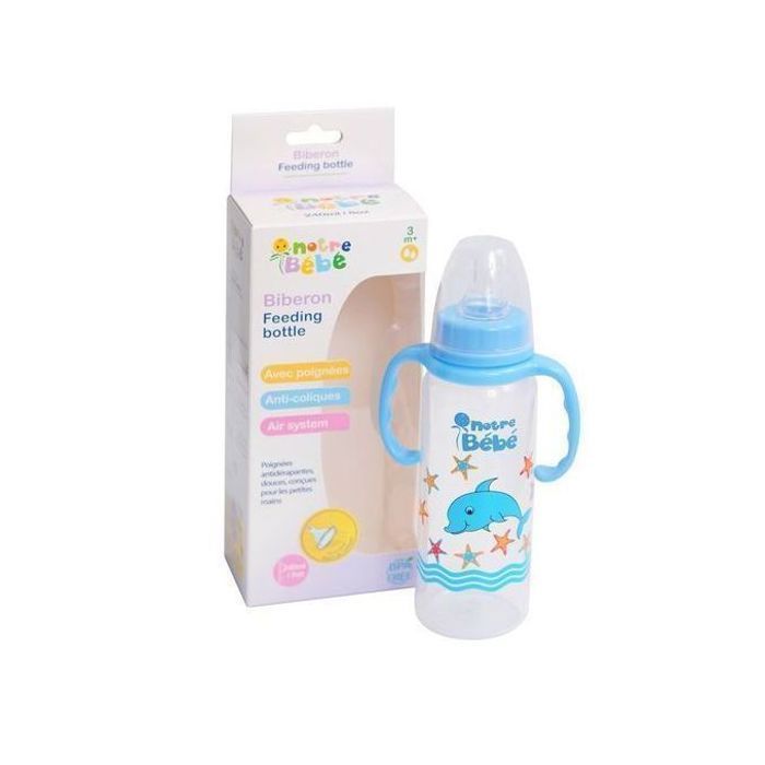 Notre bébé biberon Classic avec POIGNÉES