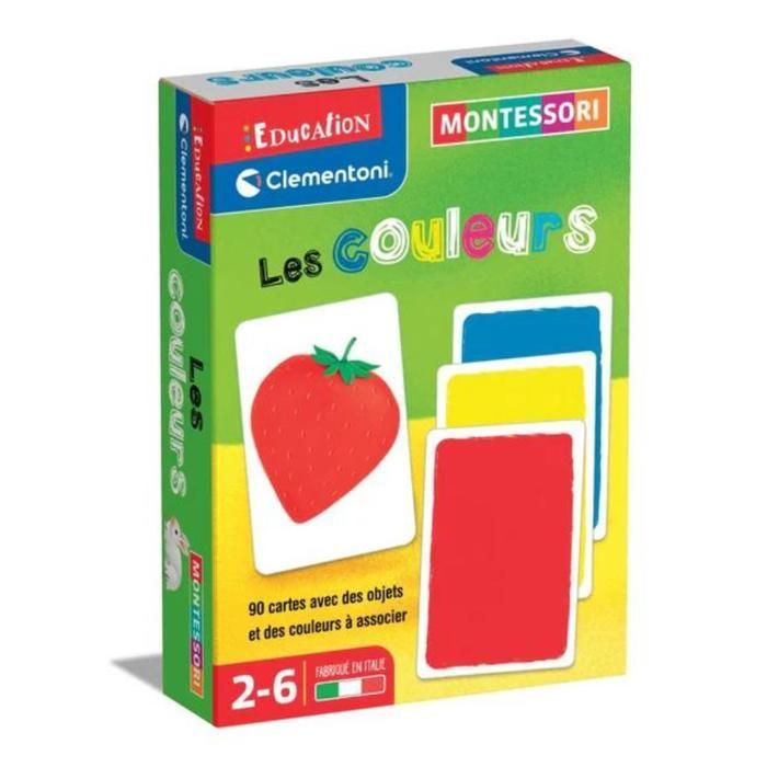 Clementoni - Les couleurs Montessori