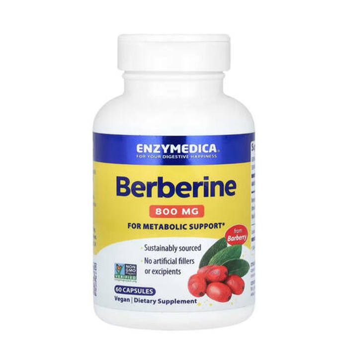 Berberine, 800 mg, 60 capsules