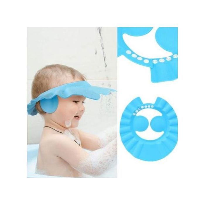 Chapeau réglable pour enfants multifonction ( douche , soleil , rasage...)