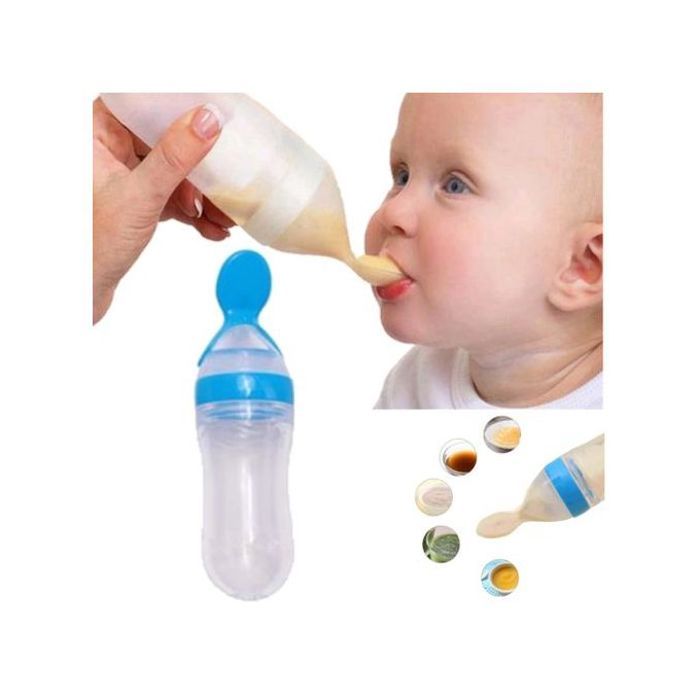 Silicone Biberon A Cuillère Transition De L’Alimentation