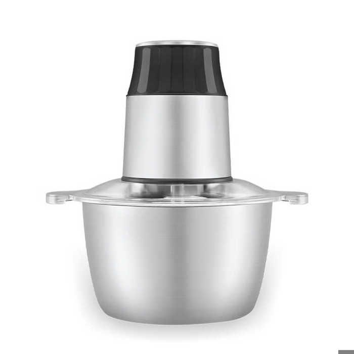 Hachoir Mini - ENZO - ITA-20007 - 2 Vitesses - 2L - Acier Inoxydable - 300W