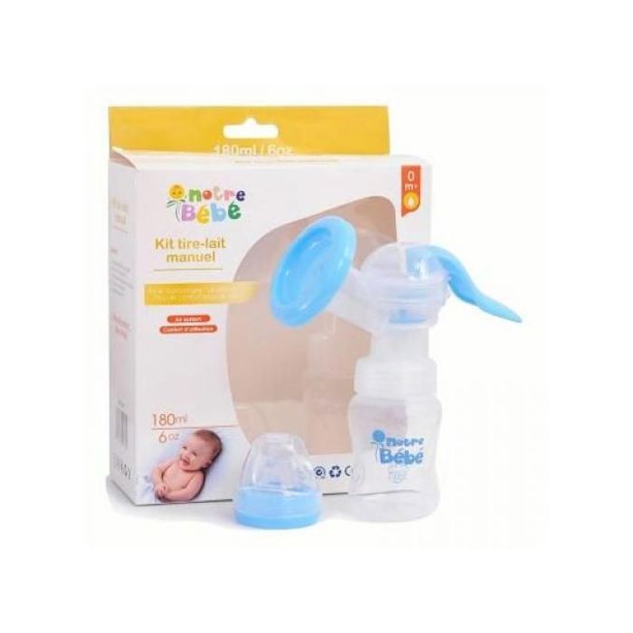 Tire-lait manuel bébé + biberon 180 ML nôtre bébé
