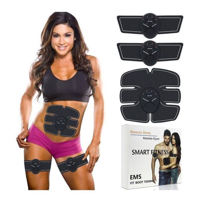 Beauty Body Smart fitness 6 pack Stimulateur ,abdominaux,biceps, triceps,cuisses
