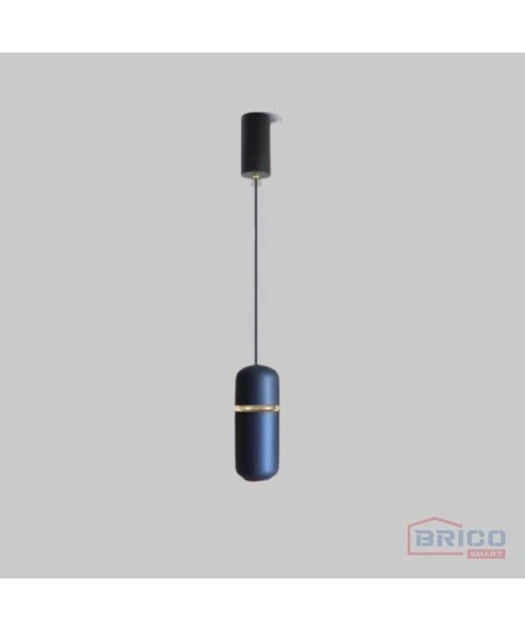 Suspension luminaire - Kota - 15 cm - Bleu - 5W - 3000K