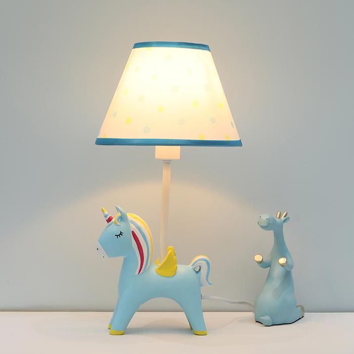 Lampe à poser - KIDS - POLO GARCON - D 18CM x H 35CM - LED E14 - Pour chambre d'enfant
