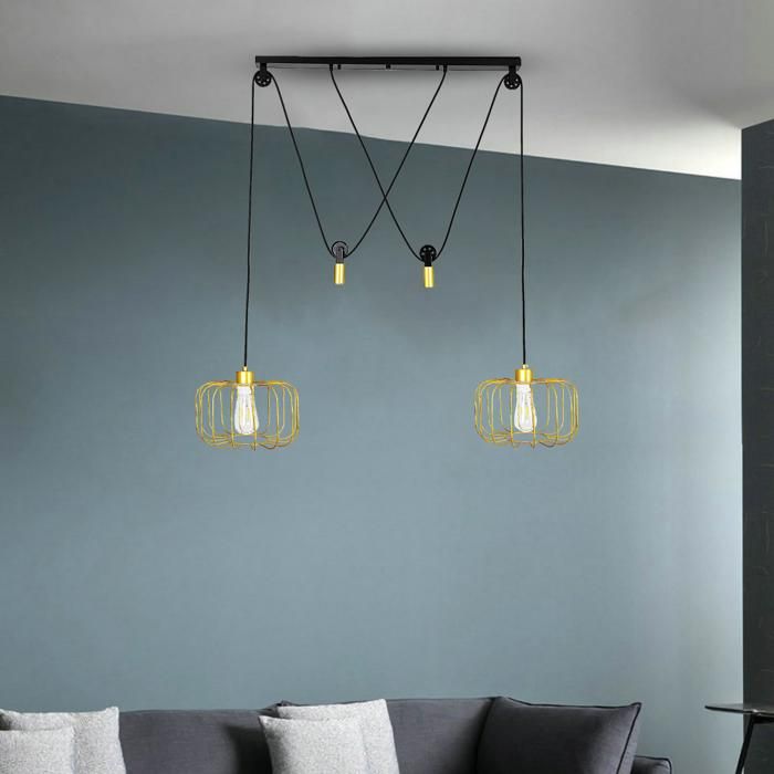 Suspension - BALANCE - H65CM x L30CM - Contemporain - Design - Electrique