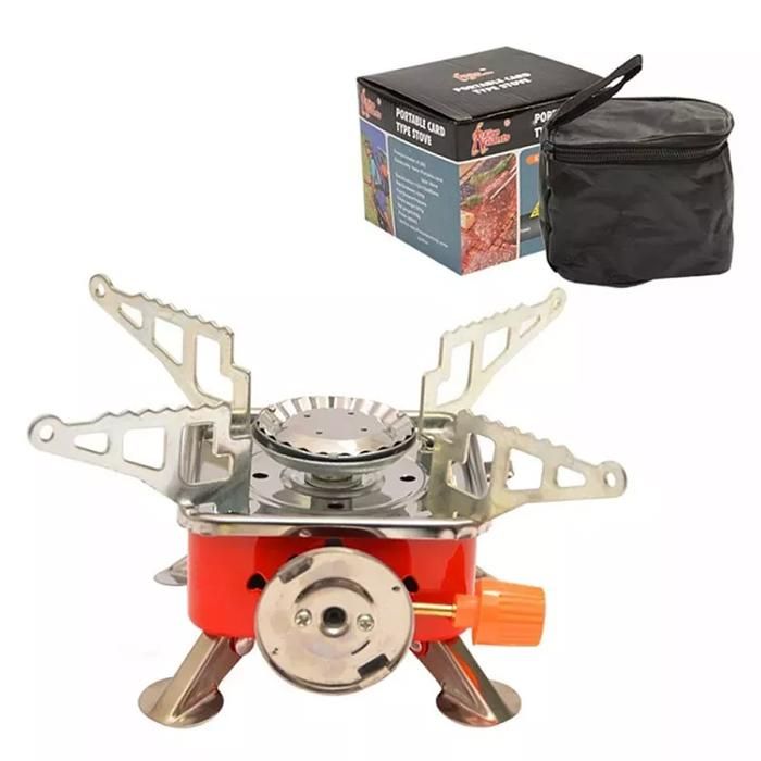 Réchaud touristique K-202 gaz petit, puissant 2,8 kW pour les expéditions