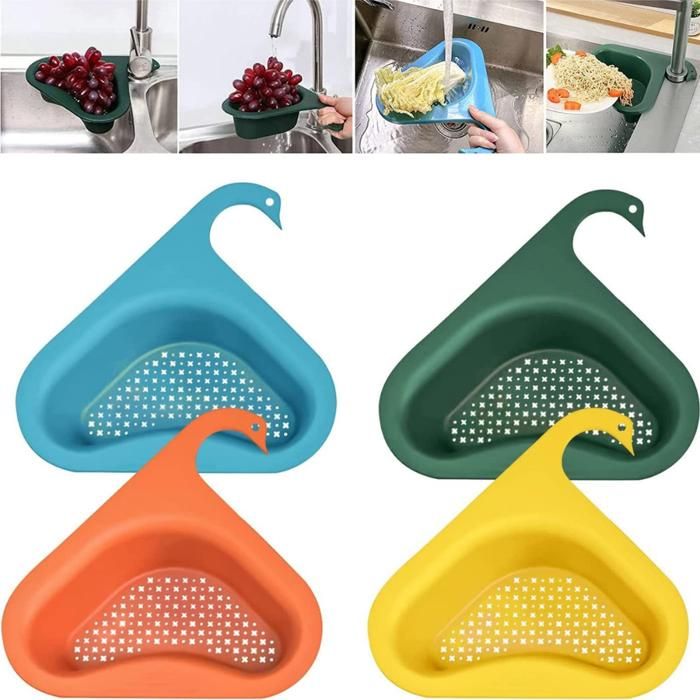 Panier de vidange d'évier multifonctionnel(Couleur aléatoire)