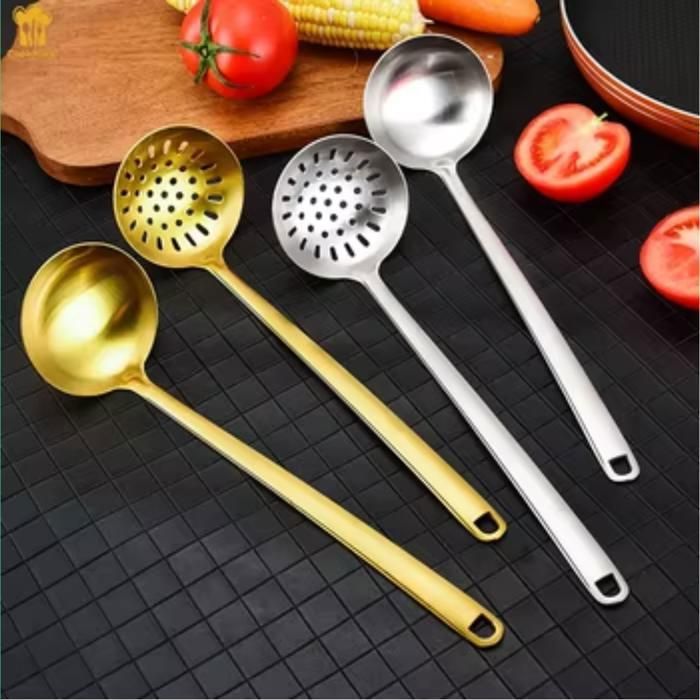 Louche passoire en acier inoxydable(Couleur aléatoire)