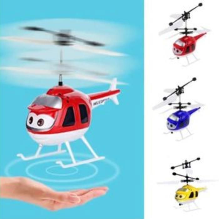 Hélicoptère volant rechargeable usb pour adultes et enfants (Couleur aléatoire)