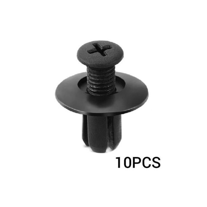 Agrafes de panneau de porte de voiture 8mm 10pcs