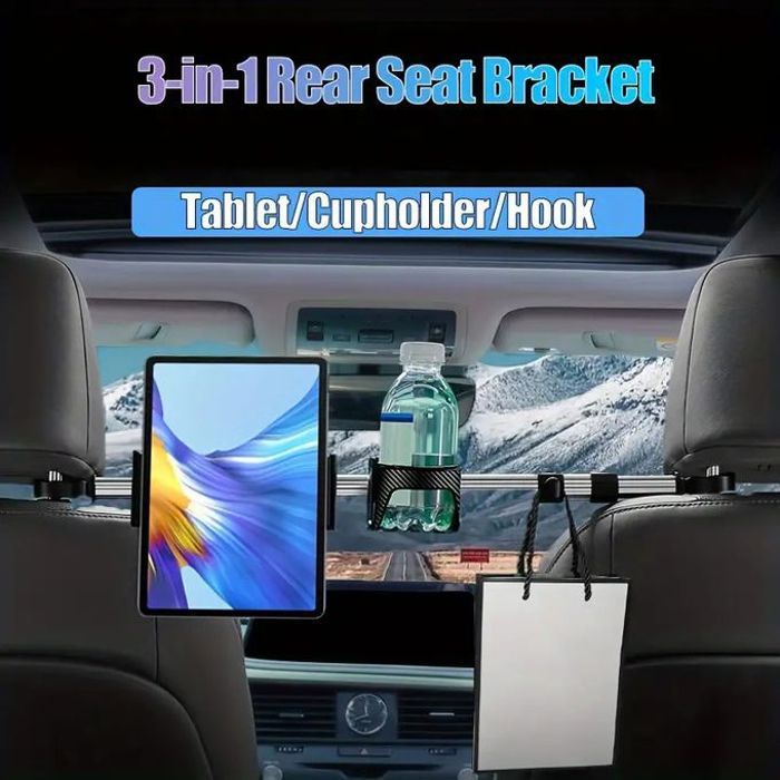 Support téléphone voiture porte-gobelet crochet