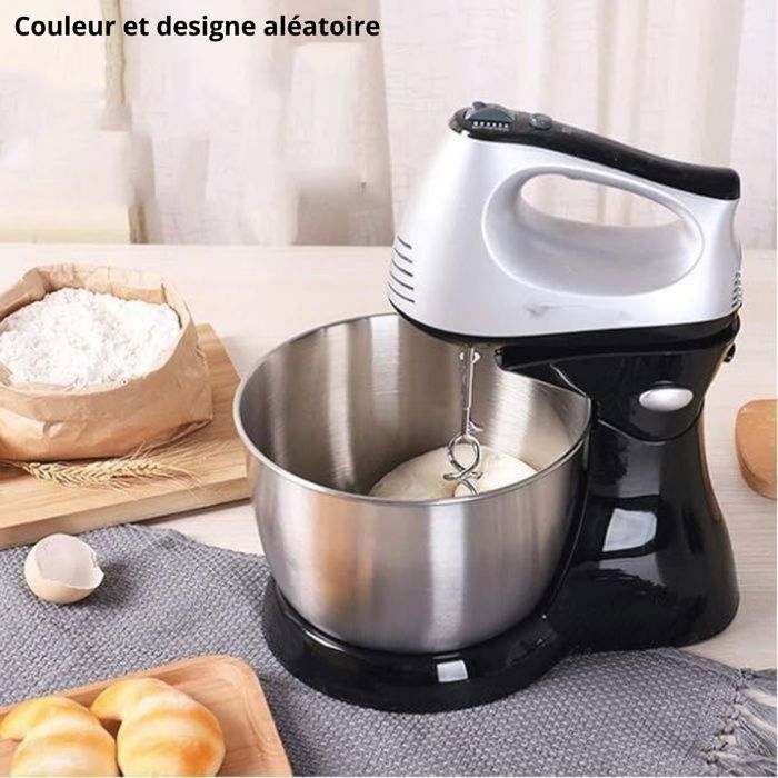 Mélangeur électrique à pâtisserie 7 vitesses (couleur aléatoire)