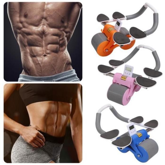 Rouleau abdominale avec support de coude (Couleur aléatoire)