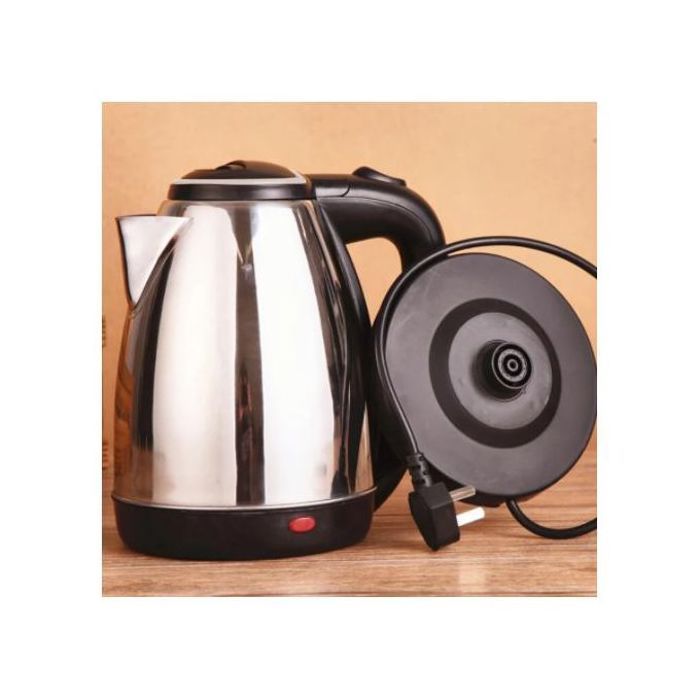 Bouilloire à eau électrique en acier inoxydable, bouilloire rapide 2,0 l grande capacité, théIère