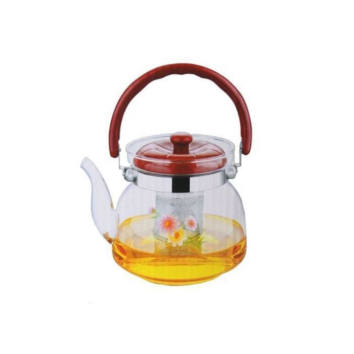 2 pcs Cafetière en verre avec passoire pour théIère - contenance 900 ml
