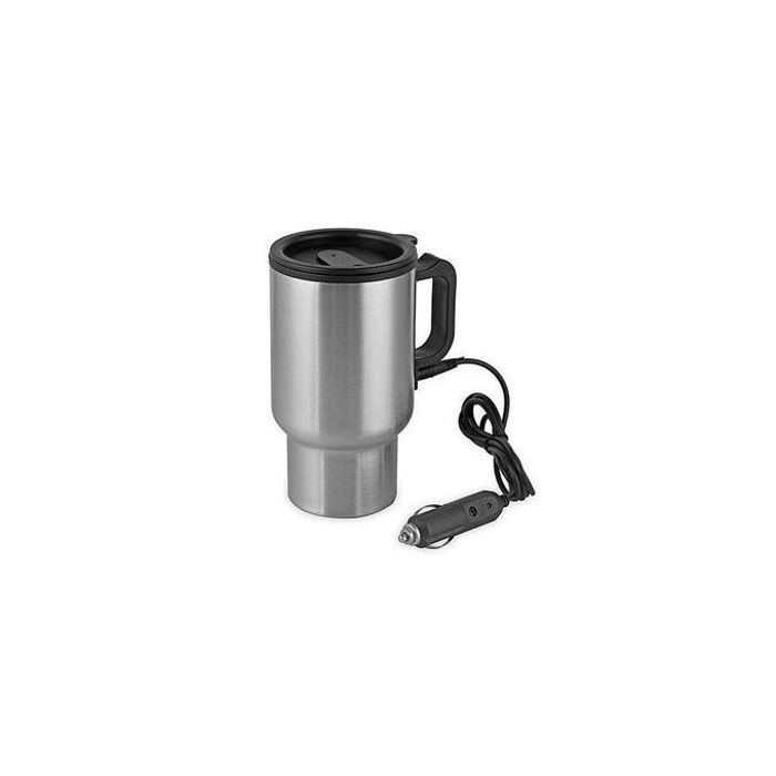 Mug chauffant isotherme électrique voiture acier inoxydable 12v