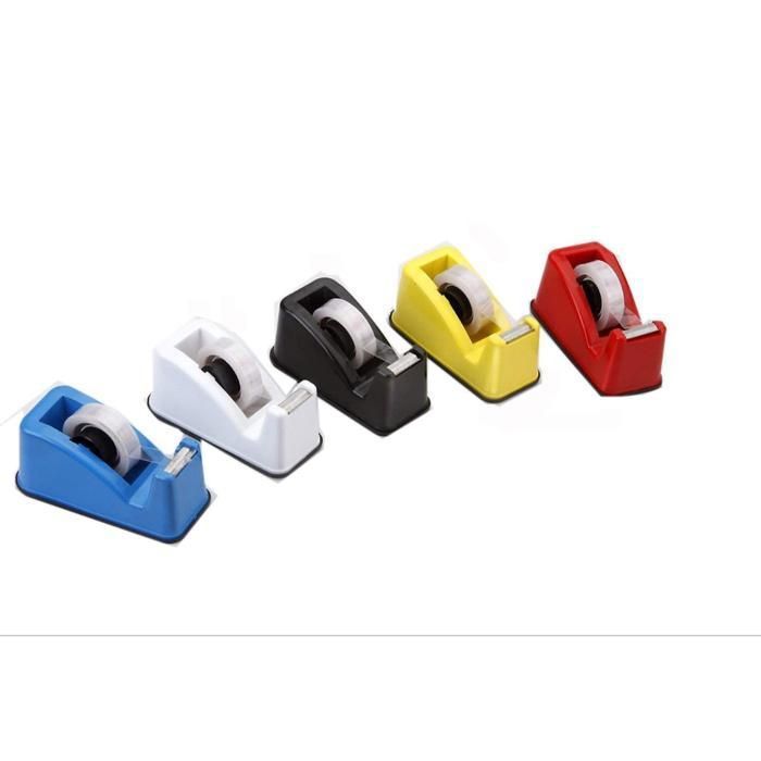 Distributeur de ruban fournitures de bureau coupe-ruban mini machine à ruban (Couleur aléatoire)