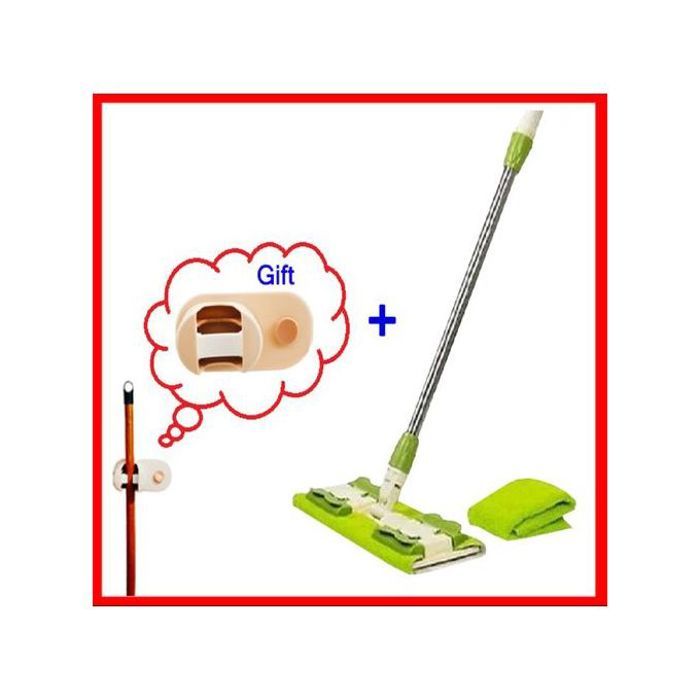 Vadrouille microfibre avec support mural