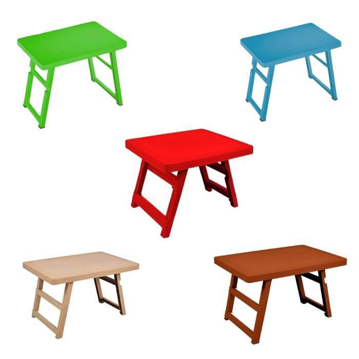 Table pliante pique-nique plage (Couleur aléatoire)