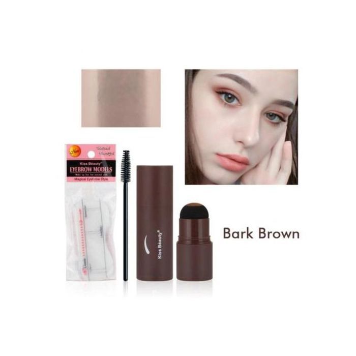 Poudre à sourcils et pochoir imperméable