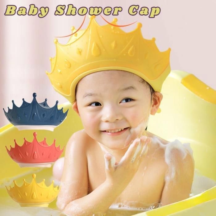 2 pcs de couronnes de douche pour bébé, reglable ,sécurité (Couleur aléatoire)